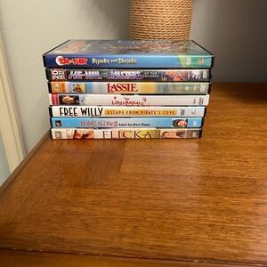DVD Movies For Kids Children & Families Lot of 8 Total
